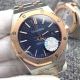 Perfect Replica Audemars Piguet Royal Oak Two Tone Rose Gold Blue Face Watches (10)_th.jpg